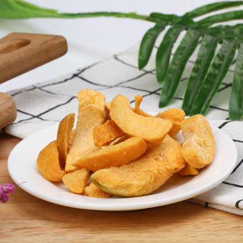 Freeze-dried yellow peach dried yellow peach crisps manufacturer bulk net weight wholesale dried yellow peach wholesale fruit freeze-dried yellow peach