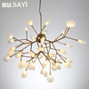 Scandinavian modern creative LED bar ceiling lamp for living room for bedroom