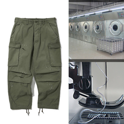 男装 休闲裤高档加工厂快速出样小单定制工装裤余文乐同款日潮|ms