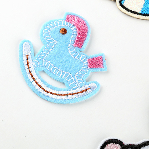 Computer embroidered cloth patch animal unicorn cartoon patch patch clothing accessories shoes and hats bag accessories embroidered patch patch