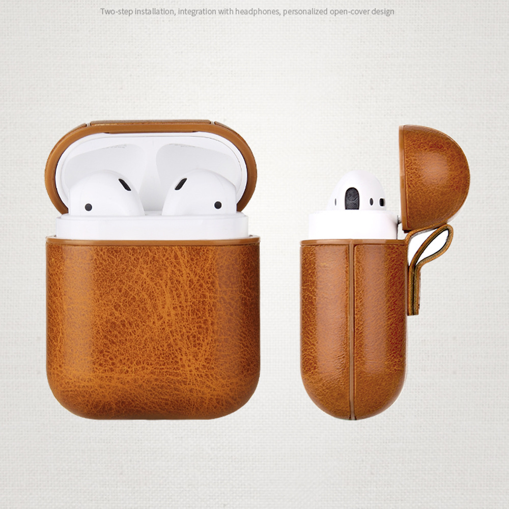80g Weight iPhone Applicable Brands AirPods Protective Case Classification Pu Leather Material Solid Color Pattern Casual, Simple Style Style Handmade, Injection Molding Craft Multicolor Color Pu Leather Solid Color Handmade Injection Molding Casual Simple Style AirPods Protective Case Earphone Cases Phone Accessories 7