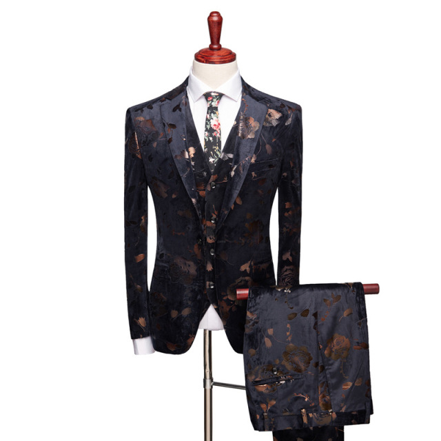 Men’s suit men’s suit casual suit three piece suit