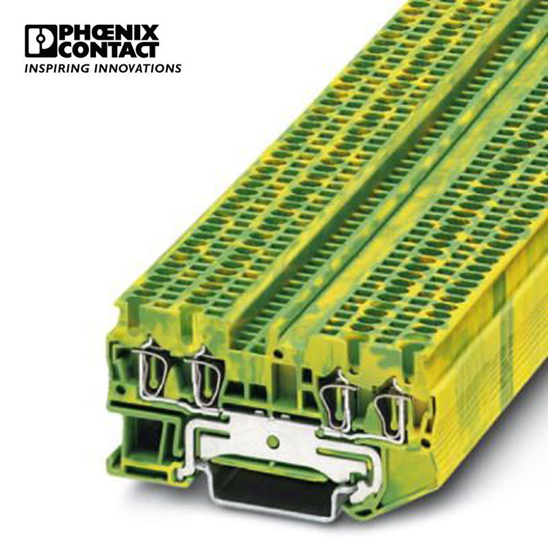 菲尼克斯 接线端子接地端子弹簧连接 ST 1,5-QUATTRO-PE-3031209