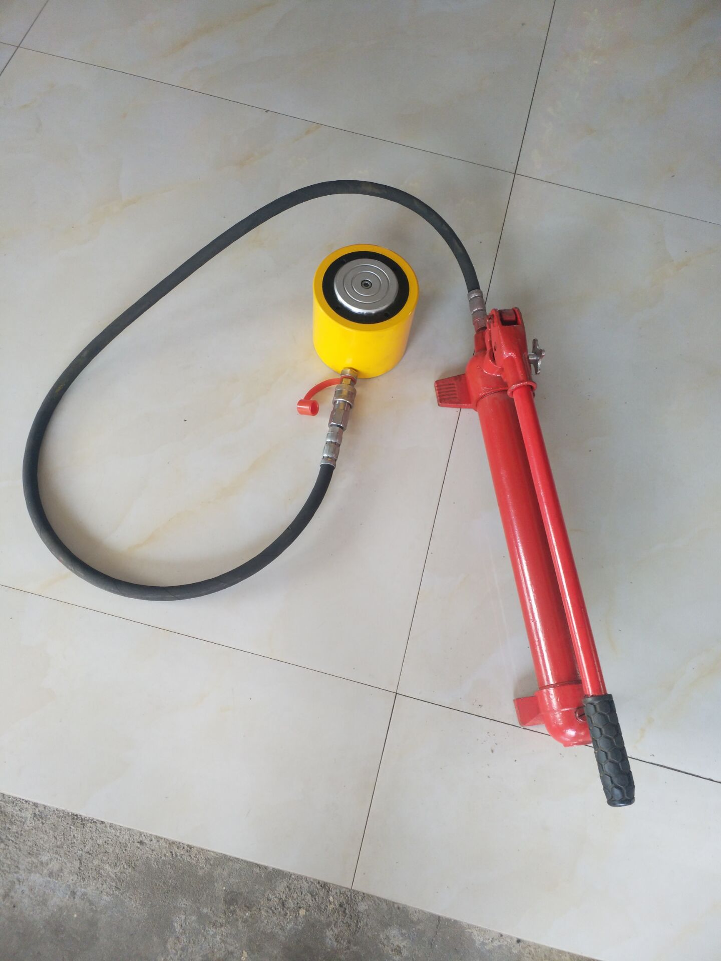 RCS1002千斤顶,薄型千斤顶,单作用液压千斤顶手动油泵