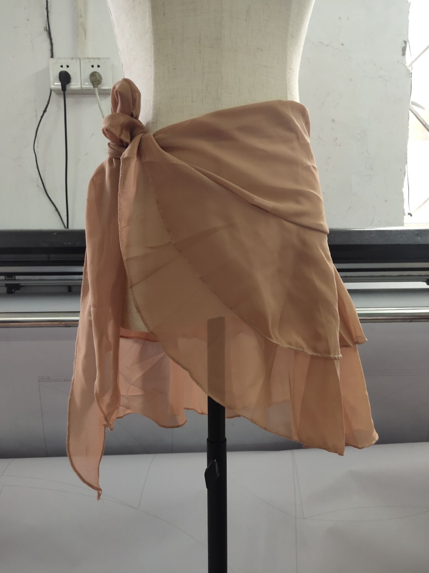 Jupe en Mousseline de soie - Ref 3441646 Image 12