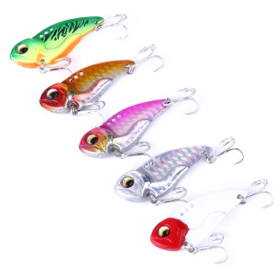 2 Pcs Sinking Lipless Crankbait Lures 65mm 11g Hard Baits Bass Pike Crappie Fresh Water Fishing Lure