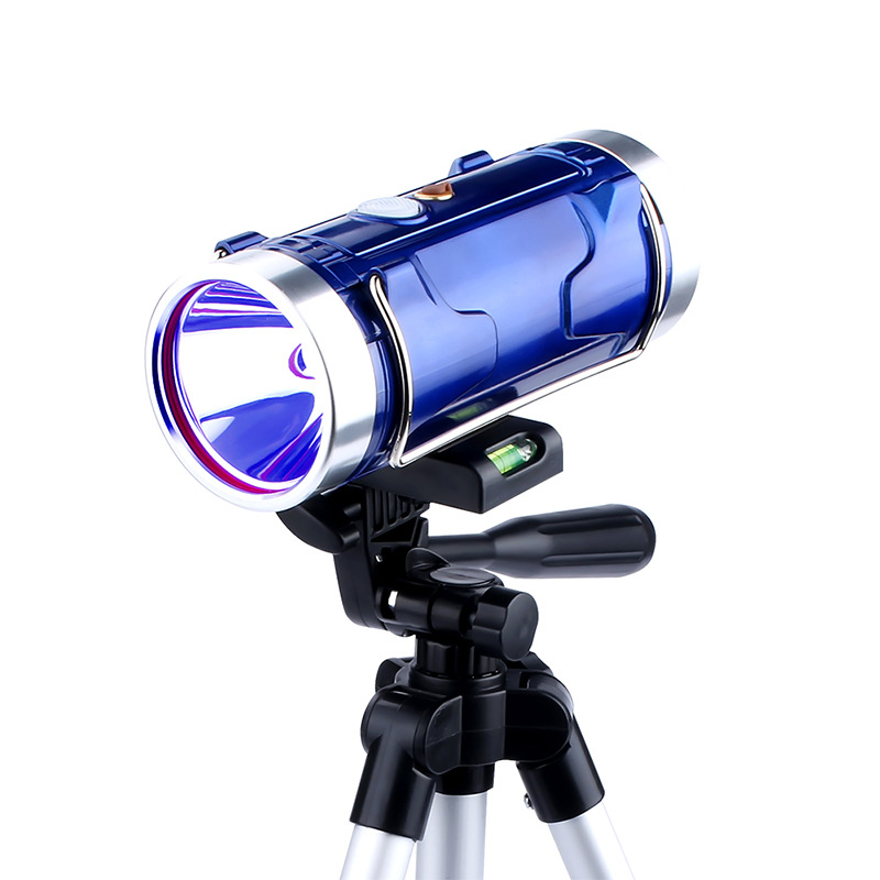 led超亮強光夜釣燈可充電疝氣大功率 全防水藍光雙光源釣魚燈