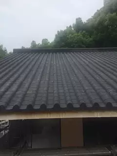 梅州博天仿古彩石金属瓦 博古大小翘脚中式风格徽派建筑围墙用
