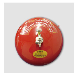 8KG悬挂式六氟丙烷灭火装置 4kg6kg球型吊挂灭火器配电房3c证