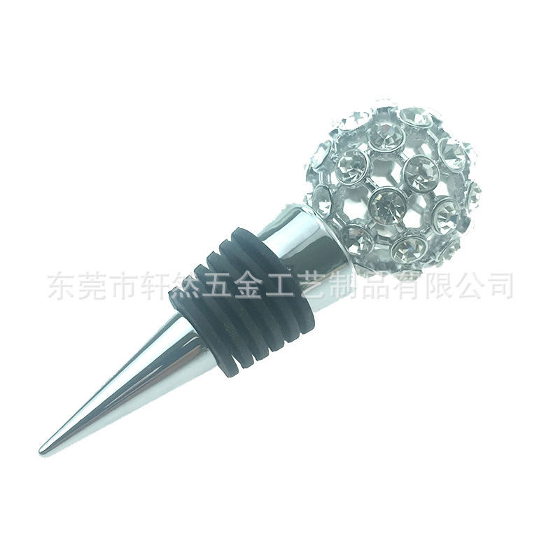 Creative metal vacuum bottle stopper sealed