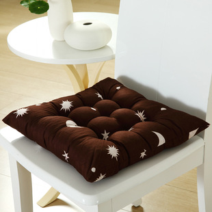 Printed star padded sanding chair cushion office student Four Seasons beautiful hip cushion dining chair cushion factory wholesale