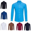 Dress shirts Men Dress Shirt Men s Long Sleeve big Size man Shirts