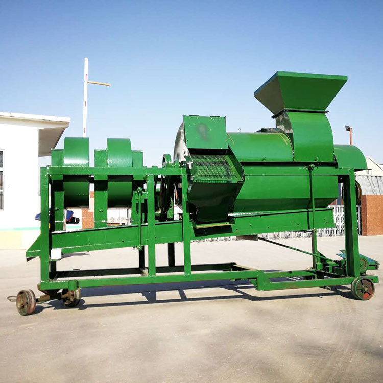 青海大豆脱粒机 6套筛网甩锤式玉米脱粒机 多用打麦裕子机产量大