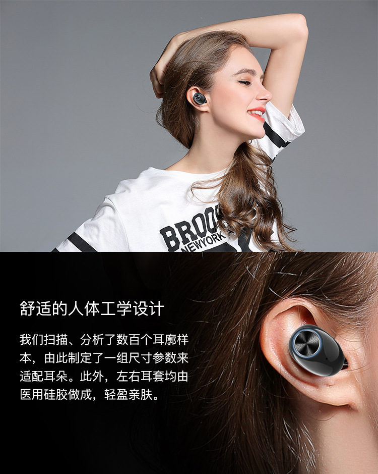 Casque bluetooth RHYME SOUND commande vocale fonction appel connexion multipoints - Ref 3379584 Image 13