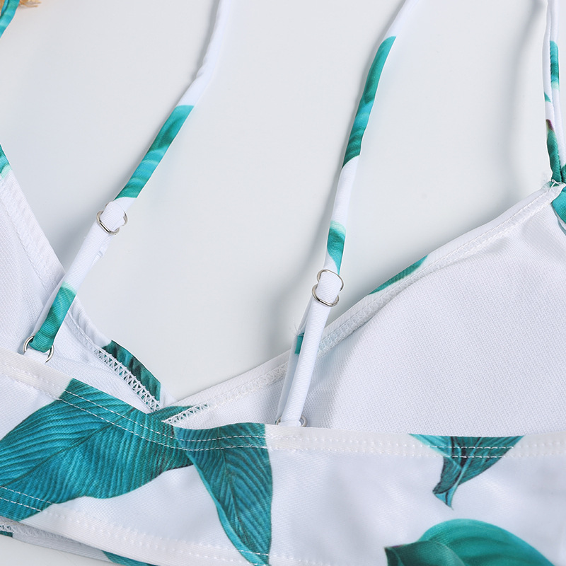 Leaf Print Bikini