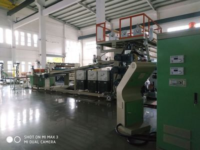 PP ABS PS 硬箱包片材成套机器