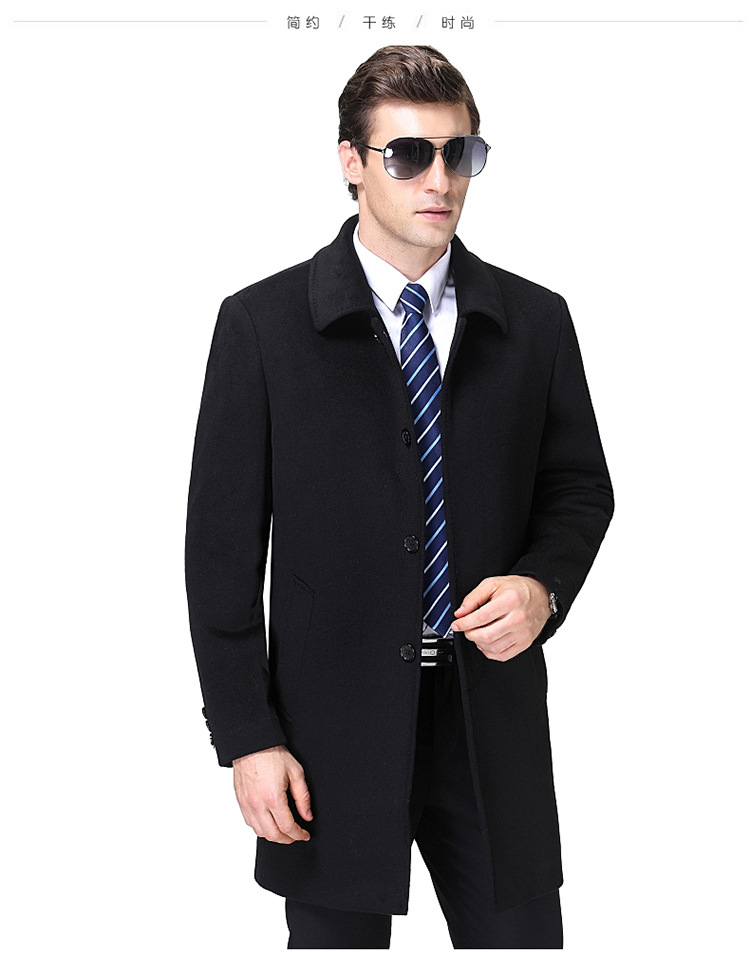 Manteau homme en Laine - Ref 3419561 Image 15