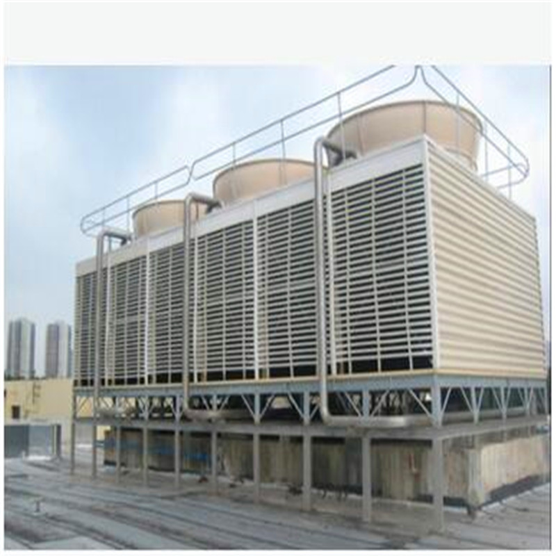 【生产安装】宁夏银川工业型玻璃钢方型逆流冷却塔型号热镀锌龙骨