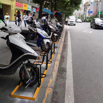 Manufactor Direct selling Electric vehicle Racks Card position Racks Galvanized texture of material Surface high temperature Spray Handle