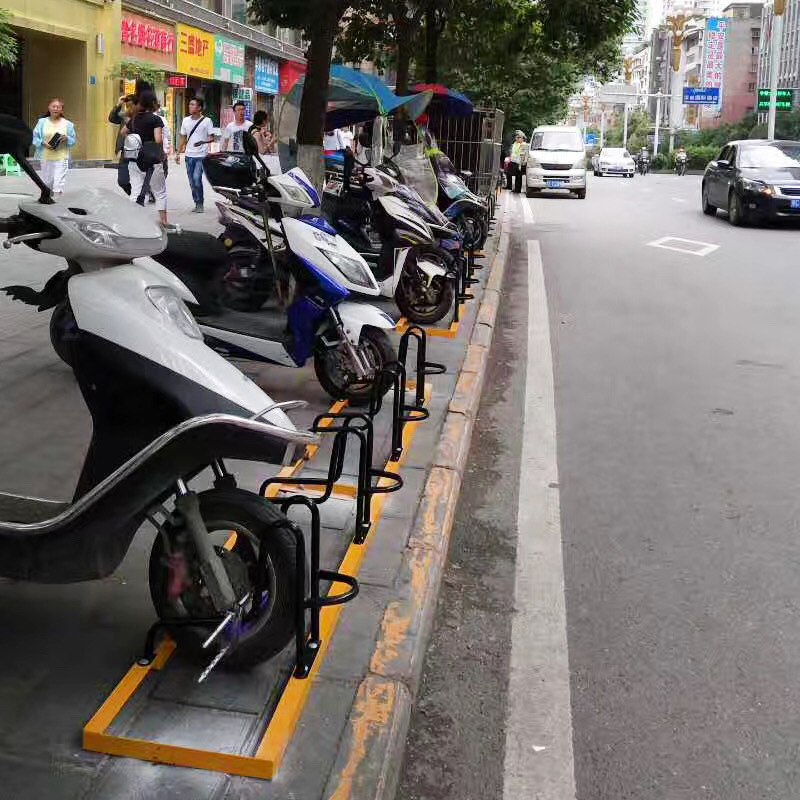 Manufactor Direct selling Electric vehicle Racks Card position Racks Galvanized texture of material Surface high temperature Spray Handle