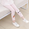 girl Cotton Leggings 2019 new pattern spring clothes Boy pants spring and autumn Western style trousers children Female baby baby