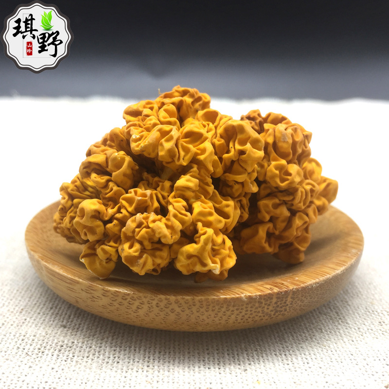 Mushroom wholesale wild Yellow ear Sulphur-free Fumigation of Brain Ears One piece On behalf of Golden Tremella Auricularia auricula Native