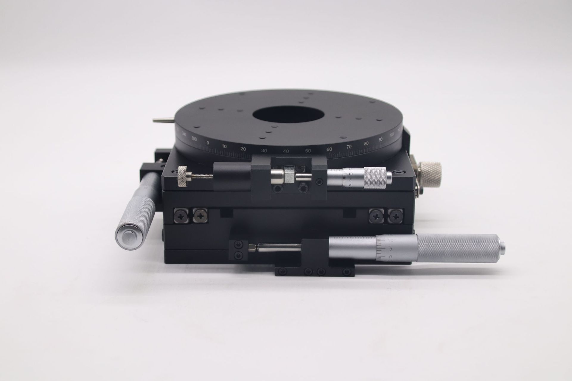 厂家直供160*160XYR三轴精密微调平台光学位移台交叉导轨手动平台