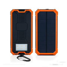 陆虎二代强光太阳能移动电源 露营灯充电宝 solar power bank