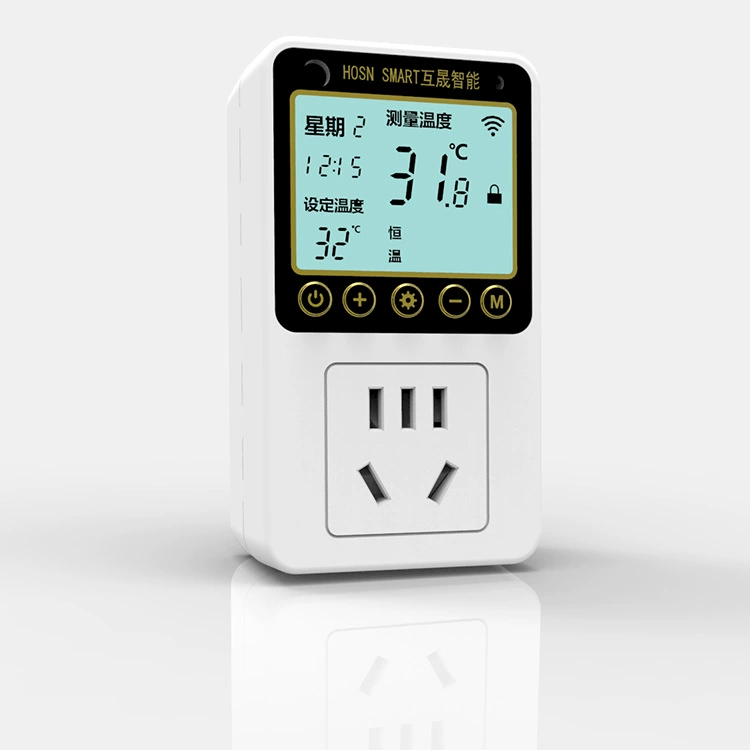 Прямые продажи с фабрики Sheng Zhilian HS818 интеллектуальная розетка ГРМ переключатель контроля температуры Термостат 220V10A Liaoning