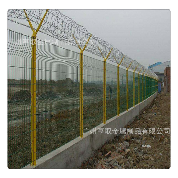 厂家可定制刀片刺绳护栏网 焊接刀片刺网 工厂围墙刀片刺绳护栏