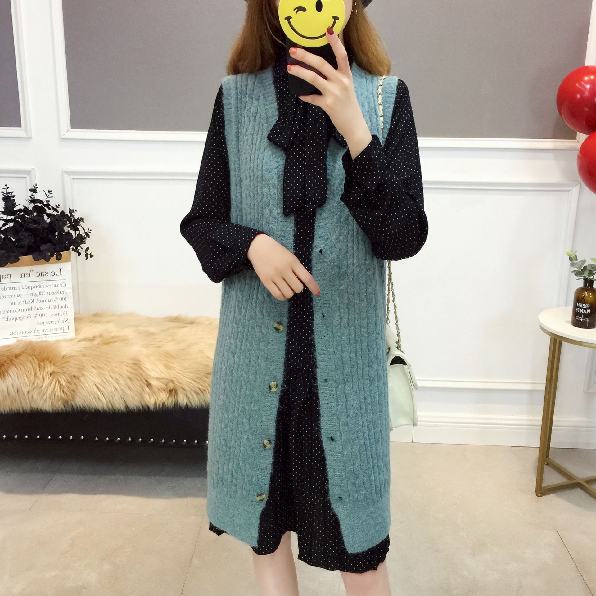 Gilet femme en Mélange de coton - Ref 3316788 Image 18