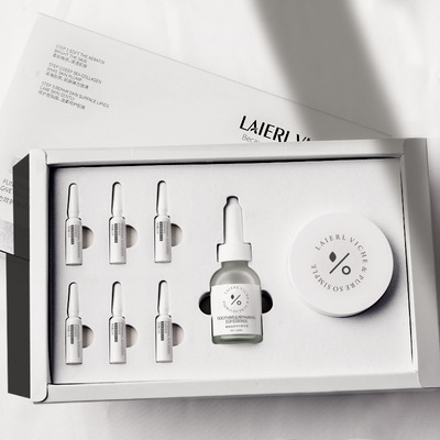 laierlviche Muscle through Repair Gift box Injecting bone collagen Anti wrinkle compact Moisture Desalination Fine lines