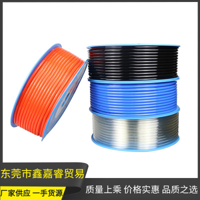 PU氣管 藍色黑色橙色氣動軟管 4*6空壓機氣動軟管規格齊全定制