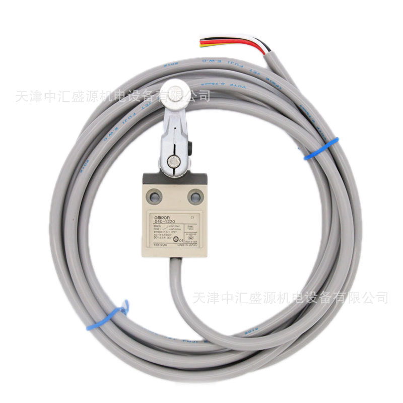 欧姆龙D4C-1224限位开关滚珠摆杆型高灵敏度欧姆龙行程开关