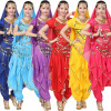 new pattern adult Belly Dance perform Xinjiang dance India Dance costume Nation costume Short sleeved rotate suit