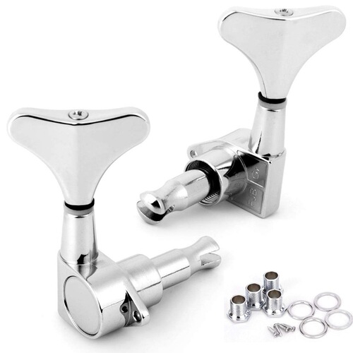 Electric Bass Tuners Closed Twist (Fishtail) Bass Tuning Pegs