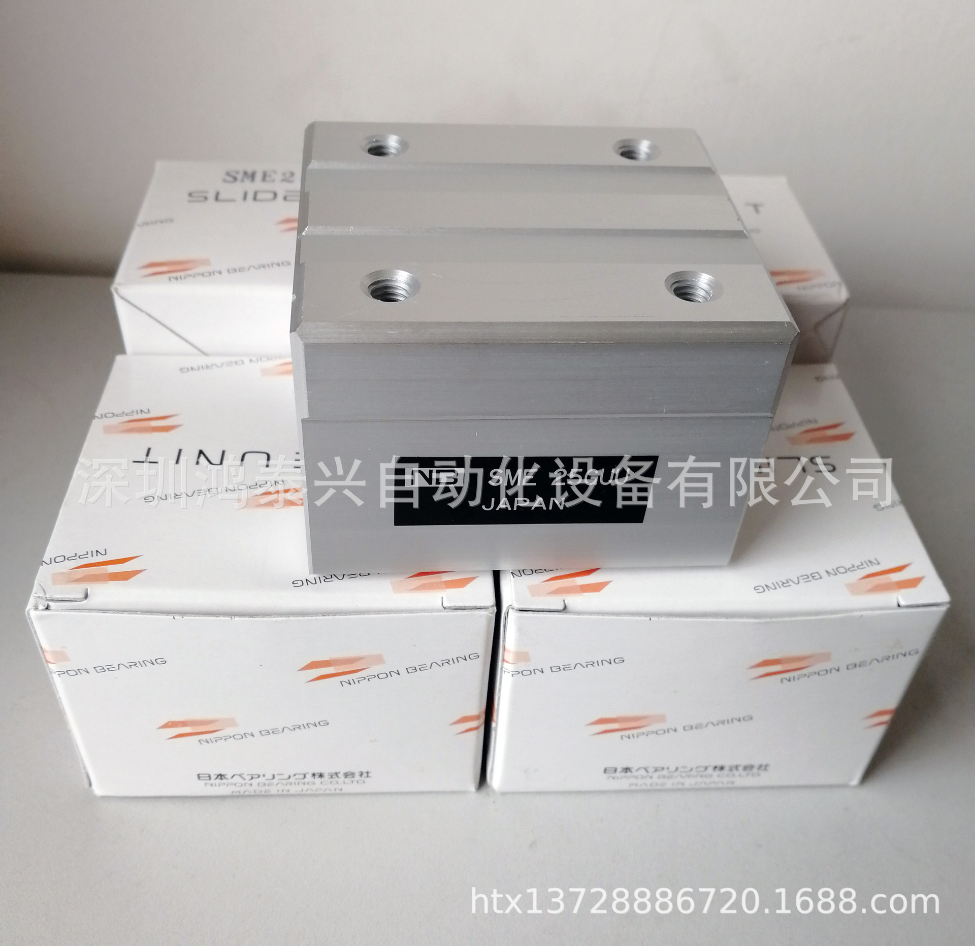 NB开口式直线轴承滑块SME25GUU系列 日本NB直线滑块