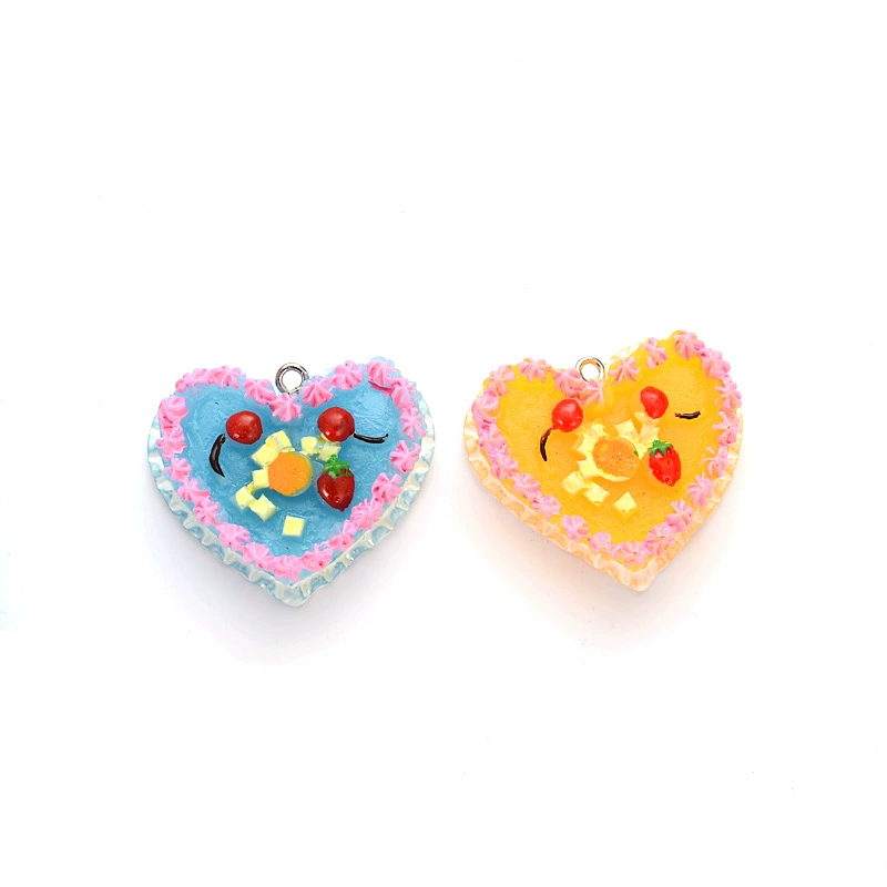 Cream phone case heart-shaped, ring, accessories, DIY