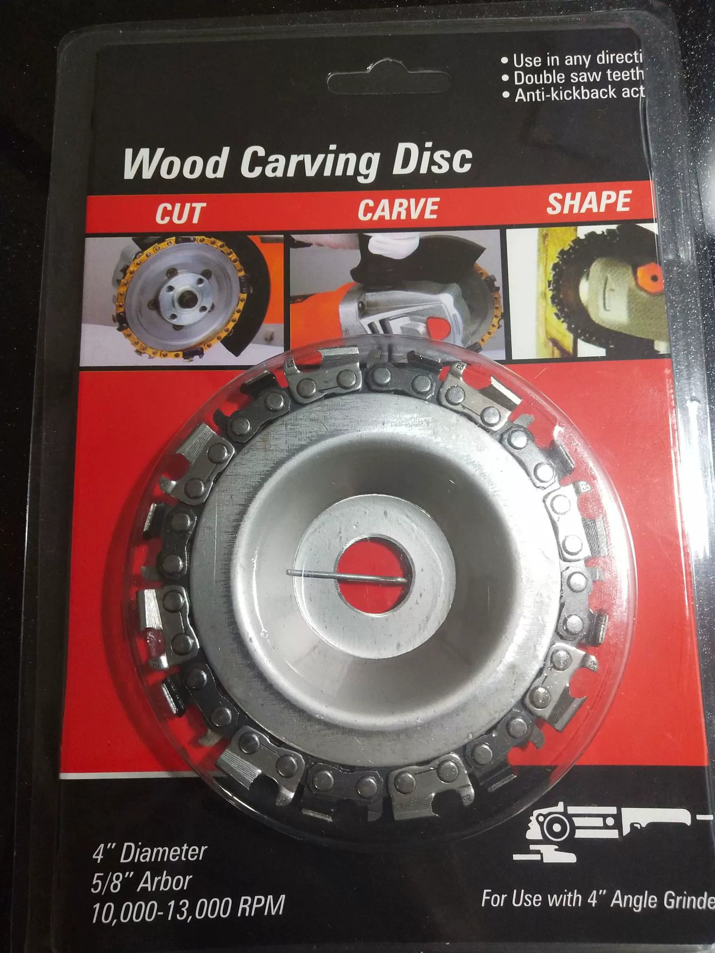 4-дюймовая цепная пластина для угловой шлифовальной машины Пильный диск с прорезями Деревообрабатывающая цепная пластина Режущая деталь Цепная пластина для угловой шлифовальной машины