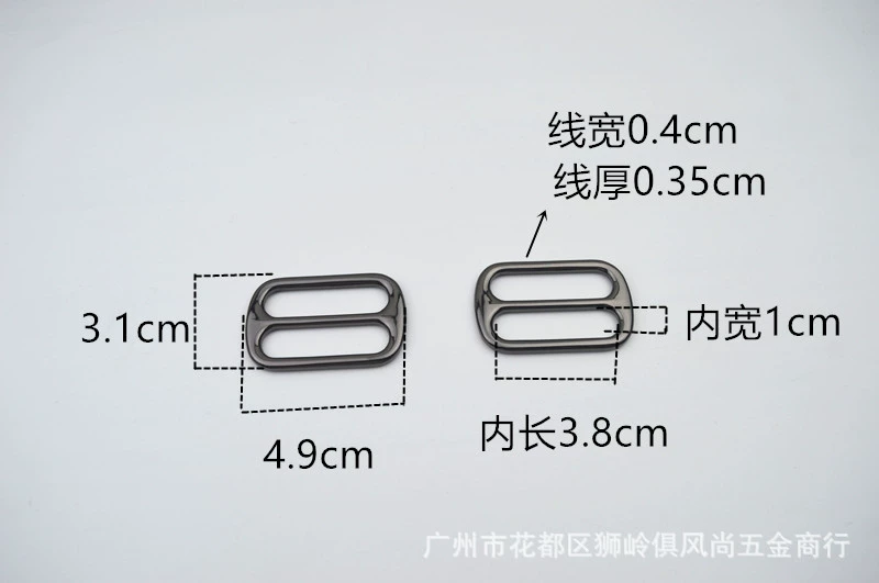 Bag accessory, metal accessories, buckle, 1.5inch
