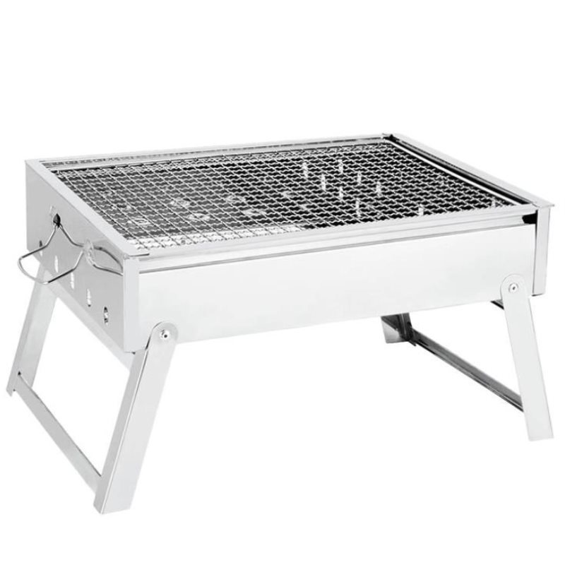 户外便携不锈钢折叠烧烤炉木炭烤炉架野营BBQ烧烤架 现货