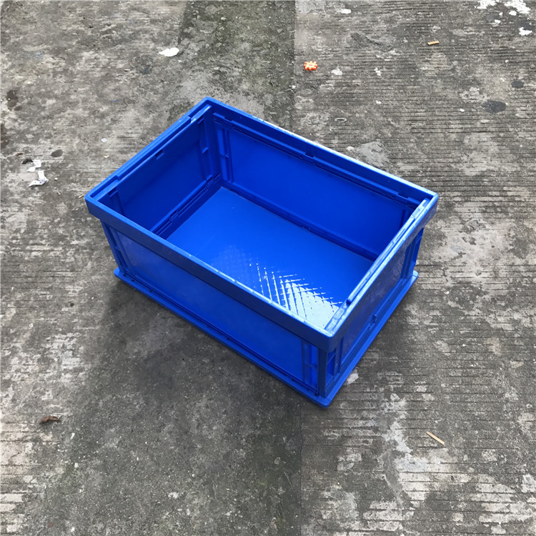 600*493*340折叠箱塑料箱 塑料包装胶箱 周转箱全新PP料折叠箱