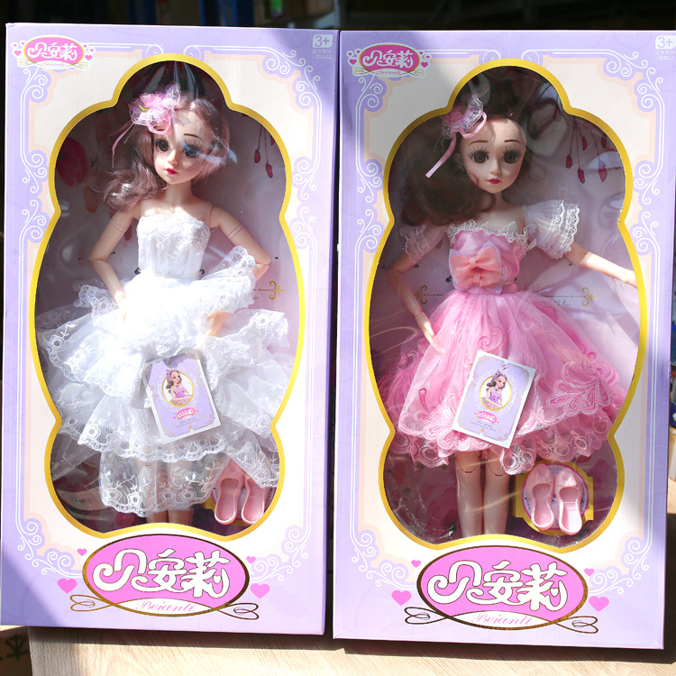 new pattern 3D Barbie activity joint Wedding dolls Stall Best Sellers girl Toy Factory Direct selling