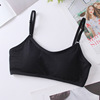 Cotton top with cups for elementary school students, bra top, shockproof tube top, colored underwear, for running, vibration