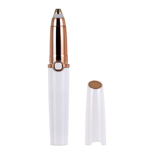 Electric eyebrow trimmer lipstick ladies eyebrow trimmer electric eyebrow trimmer automatic shaving instrument epilator factory direct sale
