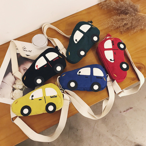 Korean Version Children's  New Spring Trend Mini Car Single Shoulder Crossbody Bag Personalized Accessory Bag for Girls