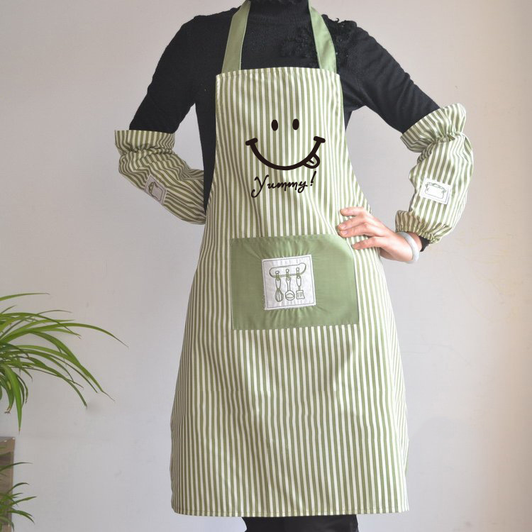 Cocina casera creativa delantal antiincrustante moda a prueba de aceite de las mujeres japonesas lindas de los hombres que cocinan ropa de trabajo logotipo personalizado