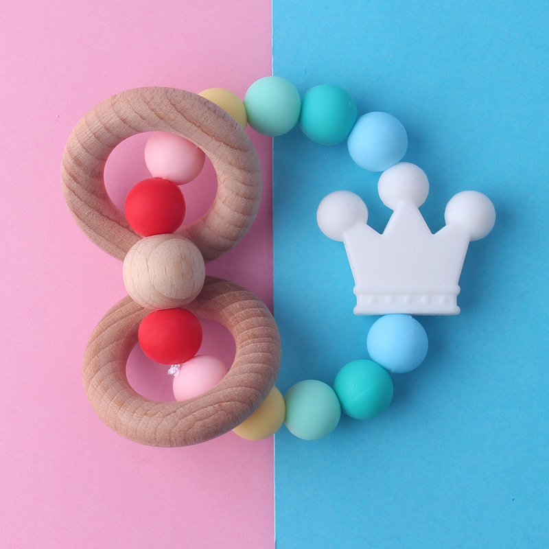 Directo de fábrica de silicona chupete Cadena de bebé de haya silicona teether juguete molar AliExpress Amazon nuevo