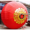 2米庆典节日花灯纯手工大型灯笼 厂家定制各种尺寸圆形大红灯笼