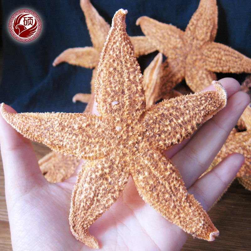 深海干海星 大海星 多棘海盘车海星 泡酒料煲汤料 装饰品配饰|ru